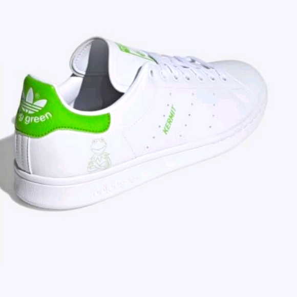 NIB ADIDAS STAN SMITH KERMIT SHOES SZ 10M 11W - Picture 1 of 5